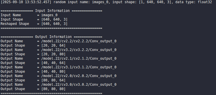 YOLO Compile Result