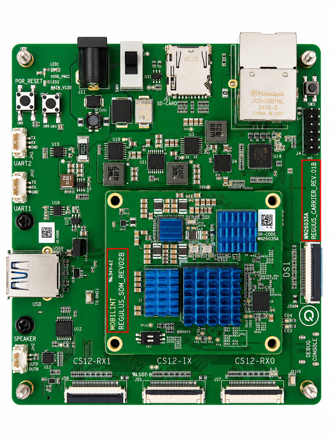 regulus-rb board