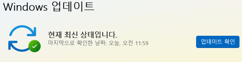 윈도우즈 업데이트